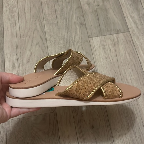 Jack Rogers strappy sandal cork NEW 7.5 - Picture 2 of 4